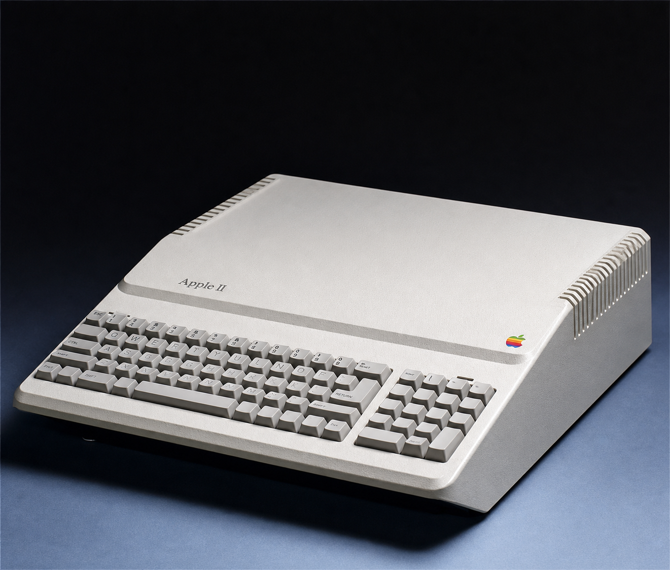 Alternate concept for the Macintosh with non-chamfered corners, mounted on a upscaled image 11