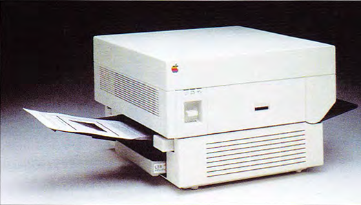Initial concept for the LaserWriter original image 72