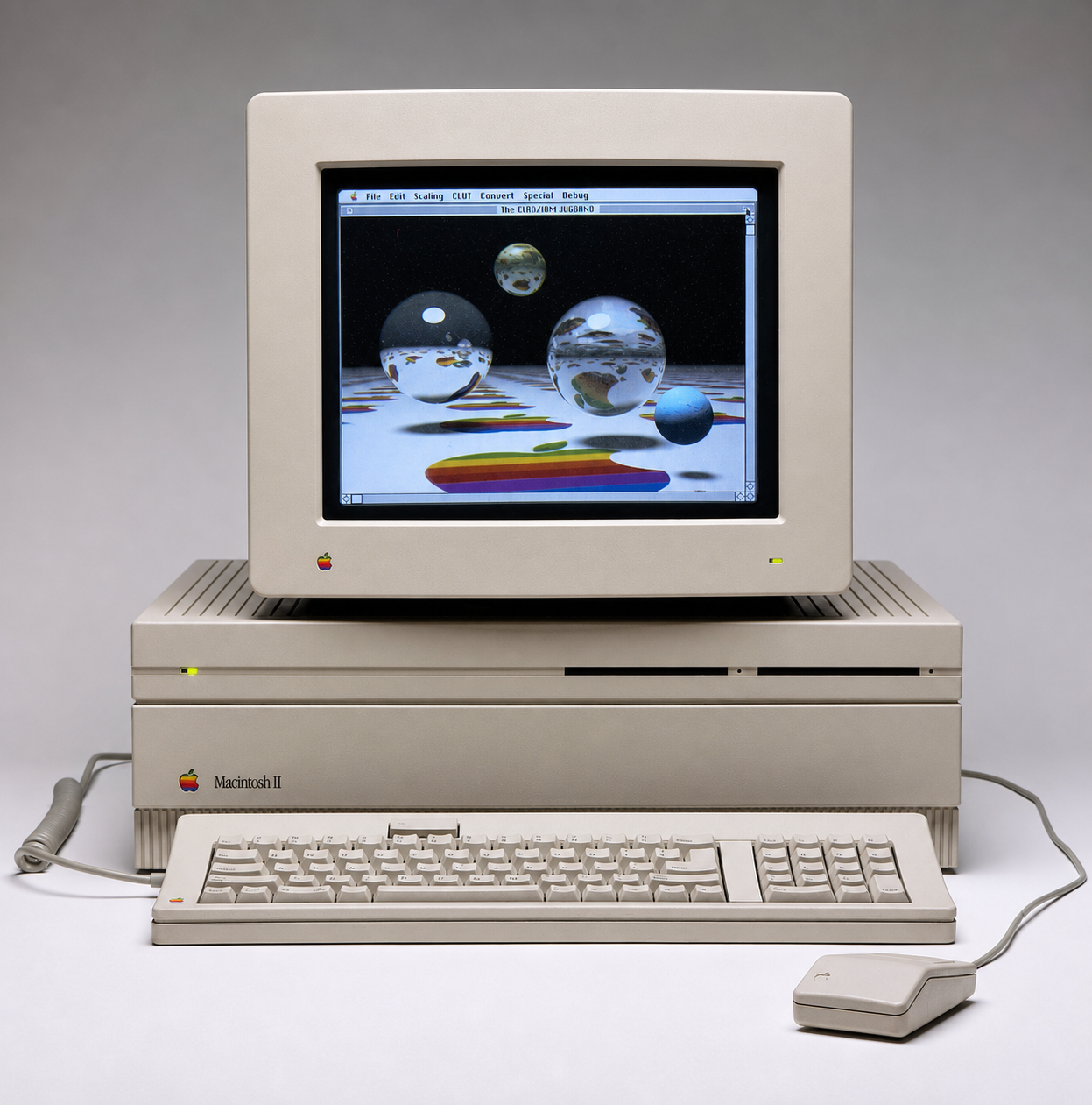 Macintosh II (Cabernet) with a 13-inch High-Resolution Display, the Apple