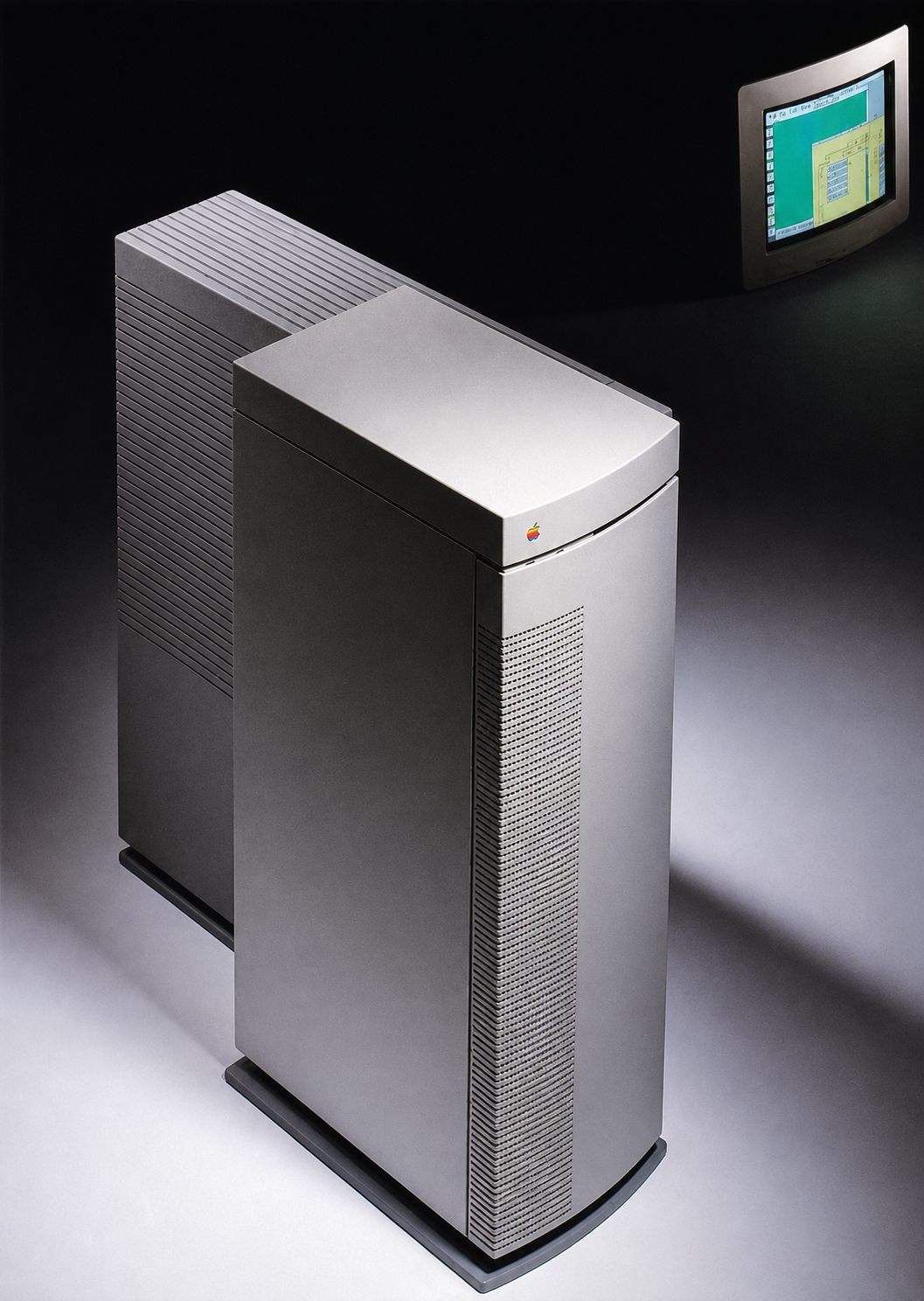 125.127 Columbo Tower and Desktop Computer Concepts, the desktop units having a upscaled image 126