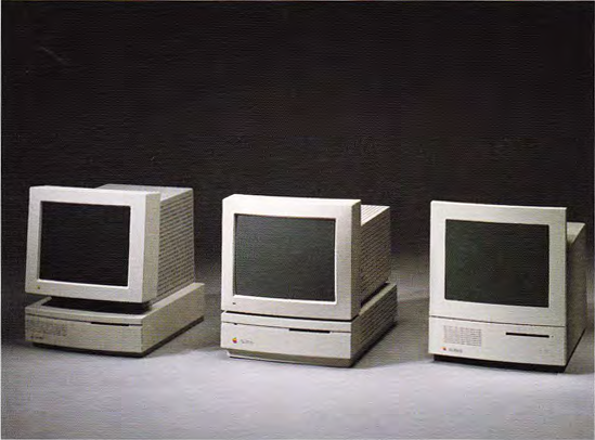 (Right to Leff) All-in-One Macintosh Ilsi concept: Tight-Fitting CPU/Display original image 150