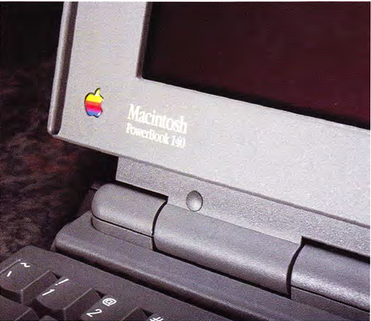 Robert Brunner's foam concept for the PowerBook, showing the keyboard pushed original image 207