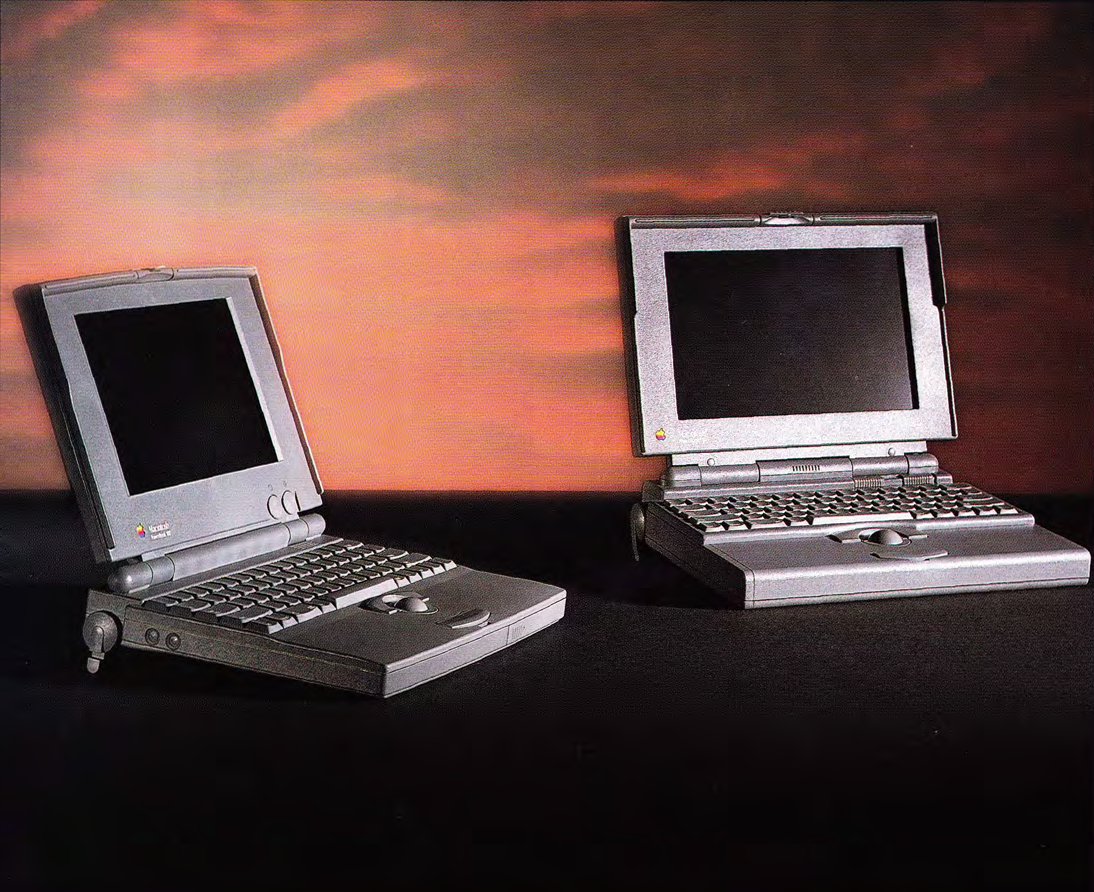 Left: PowerBook 100 (Sapporo) original image 208