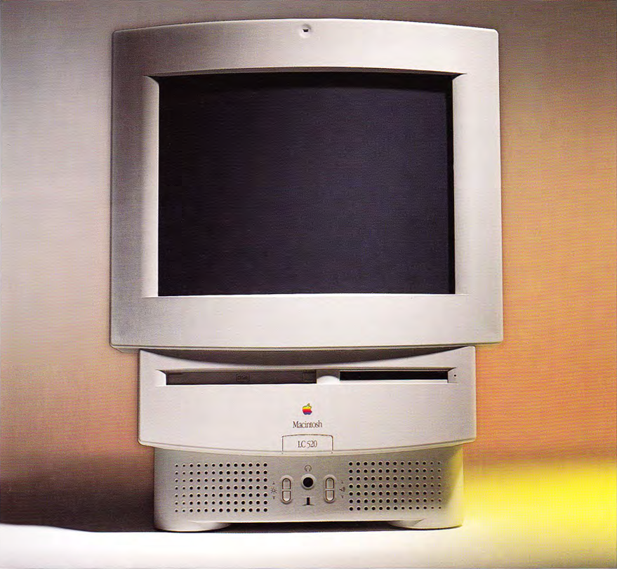 Left to right: Macintosh IC520 (Hook) final design; Interim design (Mondo); original image 265