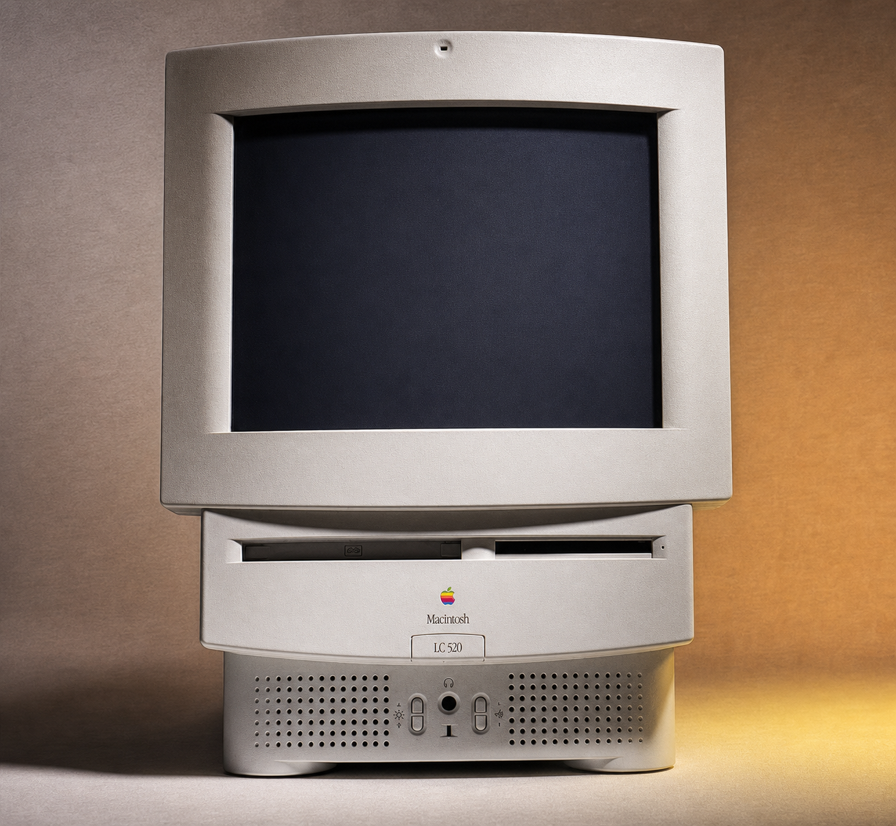 Left to right: Macintosh IC520 (Hook) final design; Interim design (Mondo); upscaled image 265