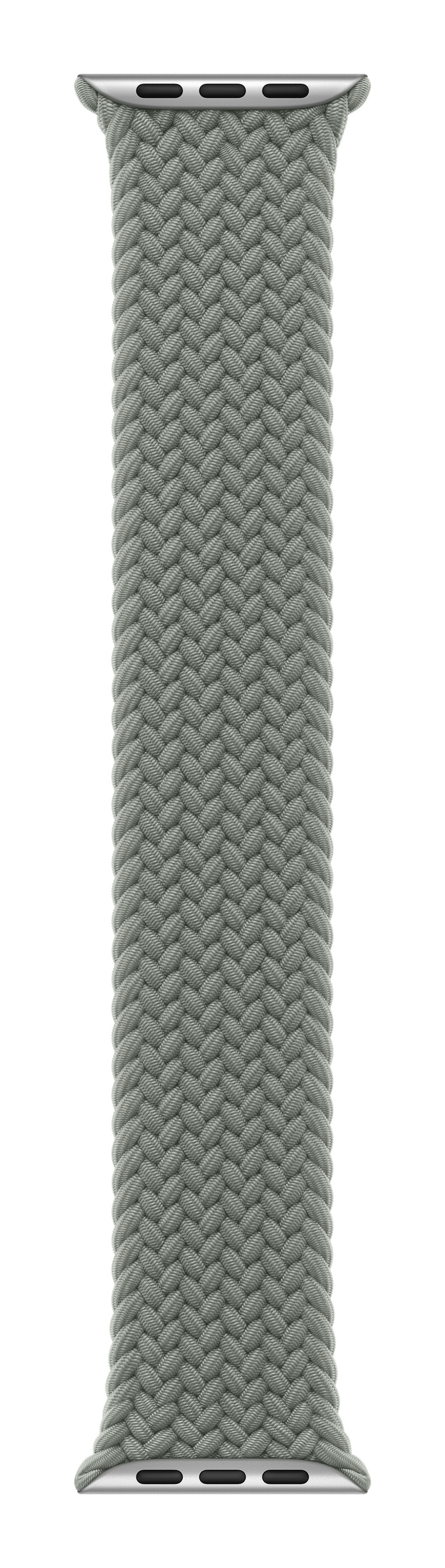 Green Gray Braided Solo Loop