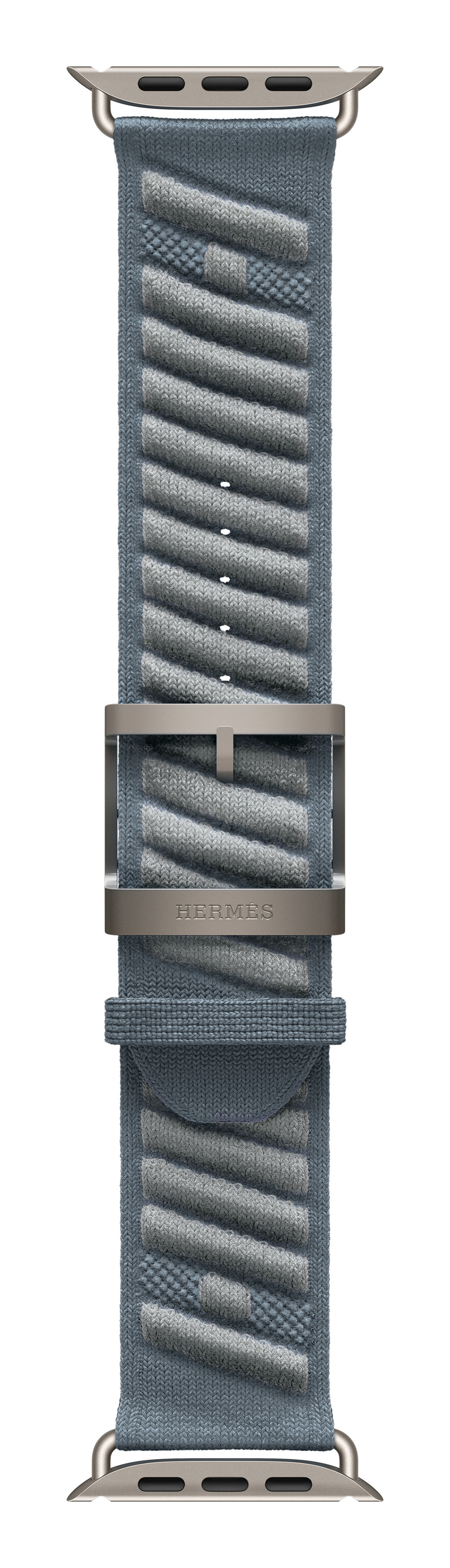 Apple Watch Hermès Ultra 3 Bleu Gris/Bleu Glacier En Mer