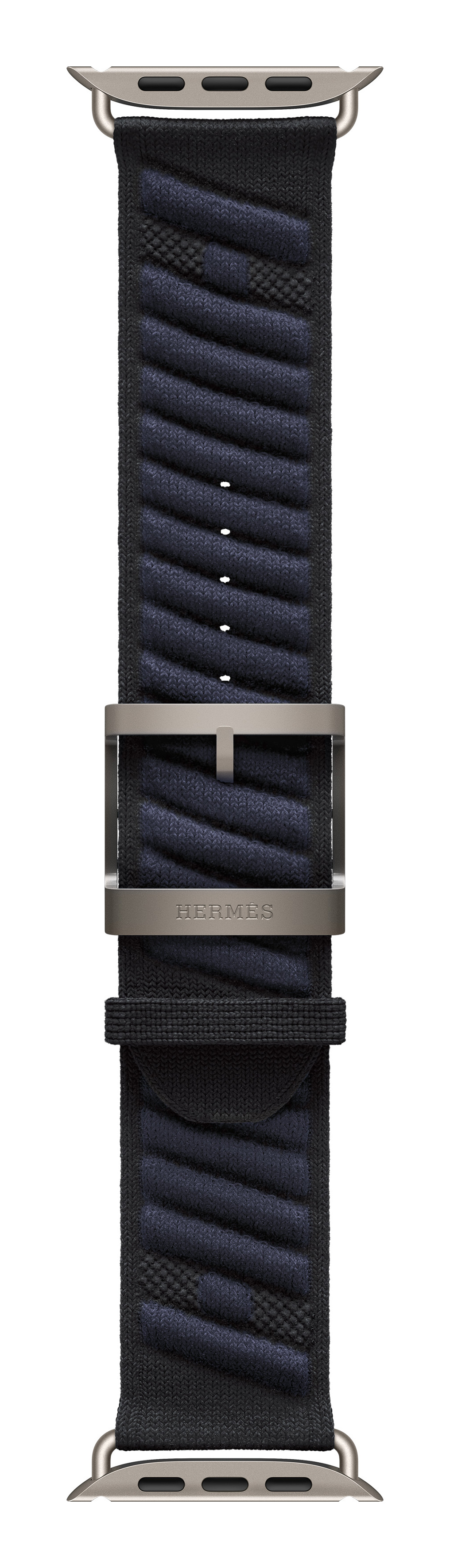 Apple Watch Hermès Ultra 3 Noir/Bleu Nuit En Mer