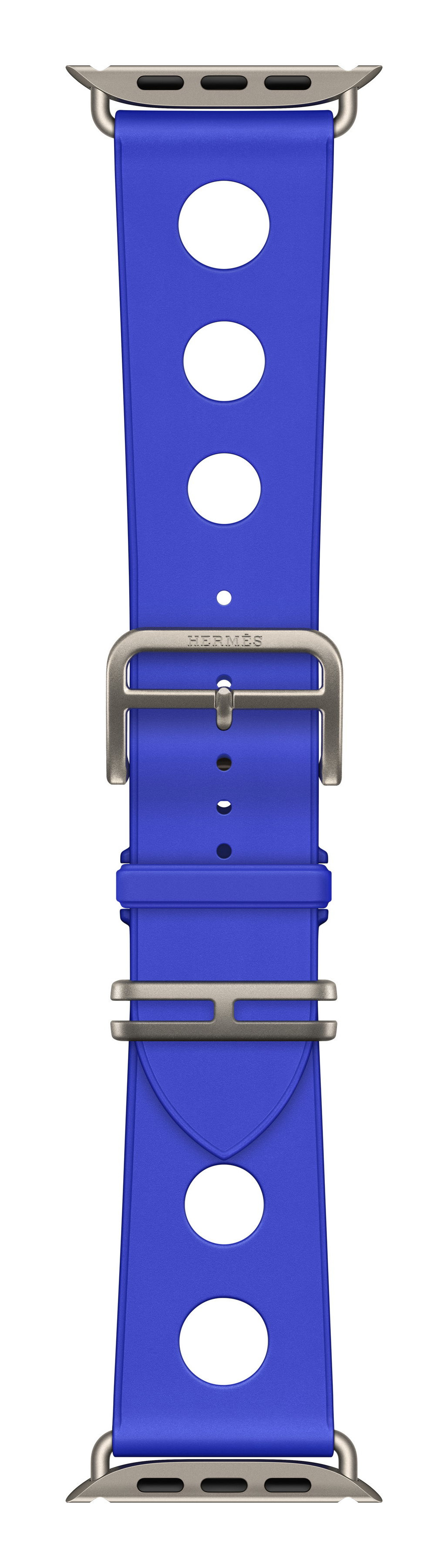 Apple Watch Hermès Ultra 3 Bleu Néon Scub’H Diving