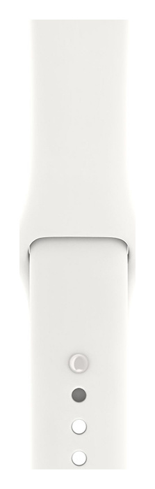 Soft White/Pebble Sport Band