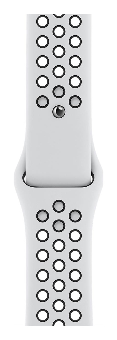 Pure Platinum/Black Nike Sport Band