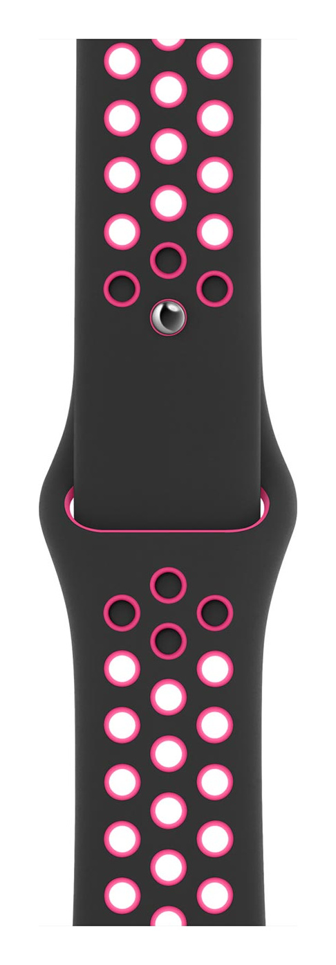 Black/Pink Blast Nike Sport Band