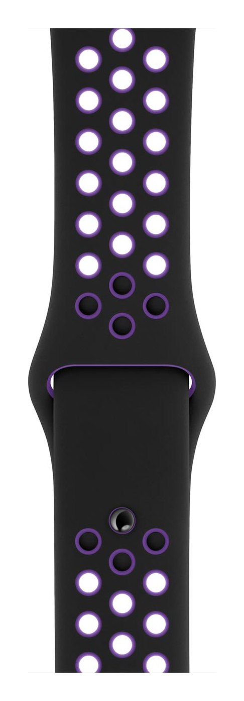 Black/Hyper Grape Nike Sport Band