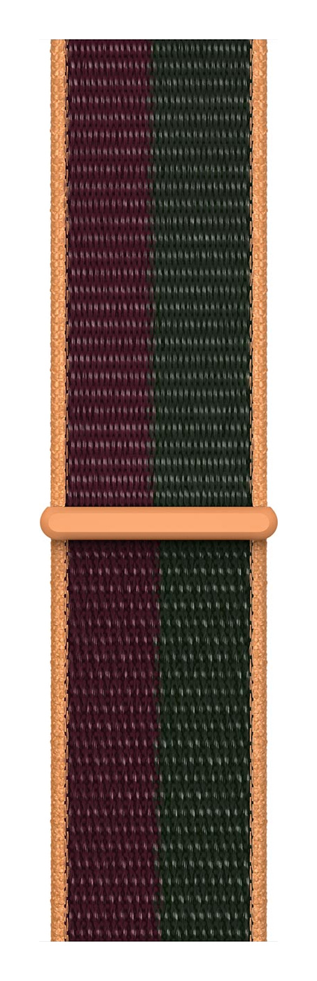 Dark Cherry/Forest Green Sport Loop
