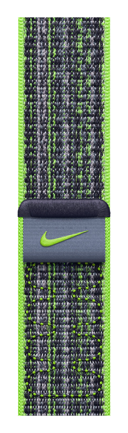 Bright Green/Blue Nike Sport Loop