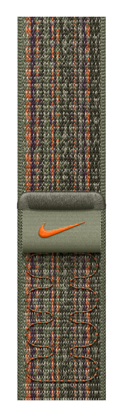 Sequoia/Orange Nike Sport Loop