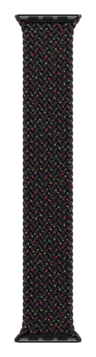 Black Unity Braided Solo Loop