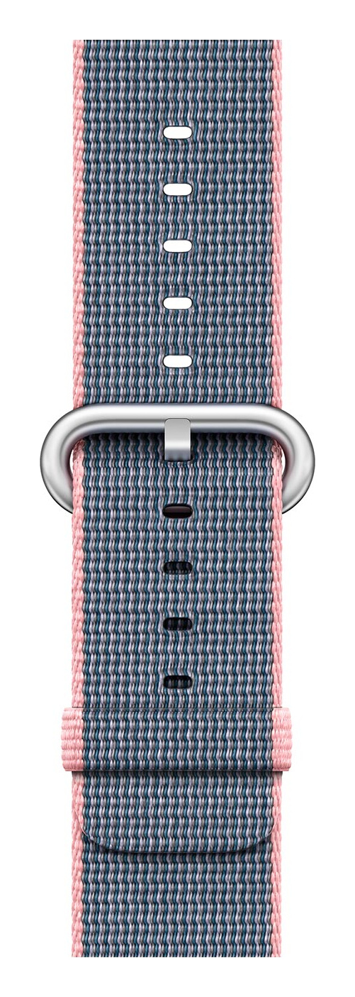 Light Pink/Midnight Blue Woven Nylon