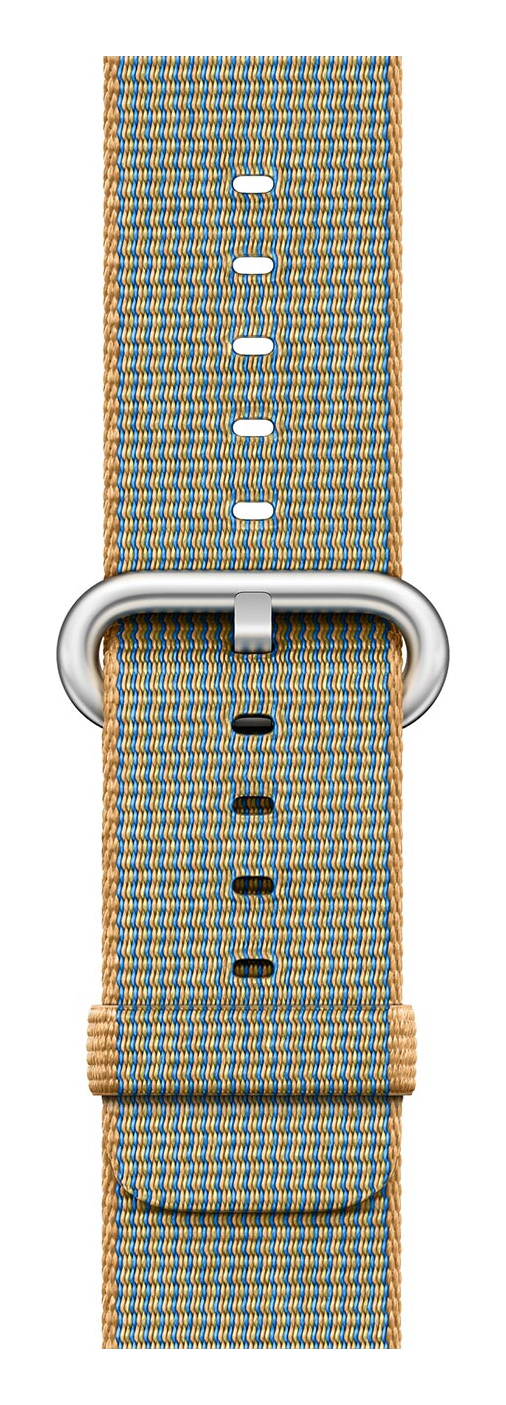 Gold/Royal Blue Woven Nylon