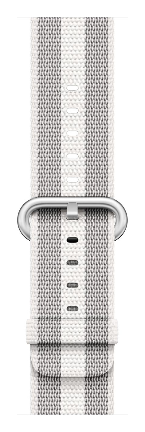 White Stripe Woven Nylon