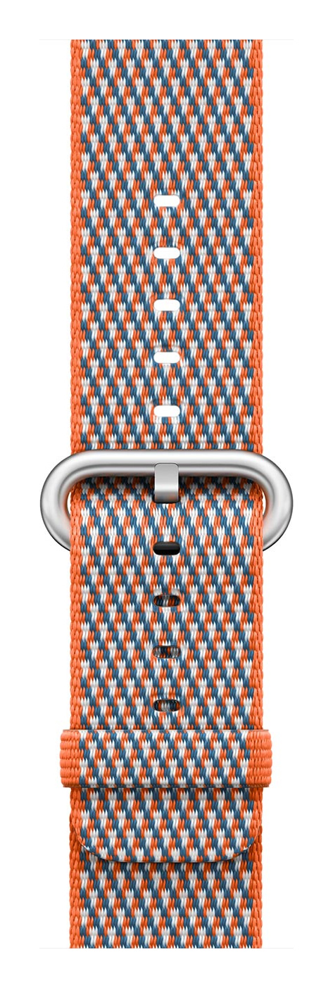 Spicy Orange Check Woven Nylon