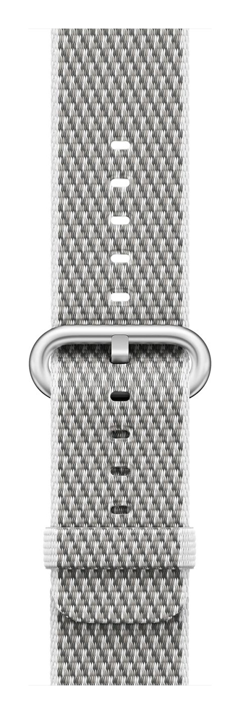 White Check Woven Nylon