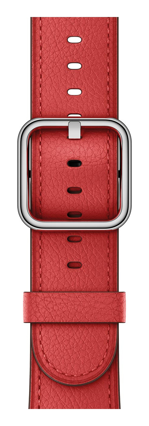 Red Classic Buckle