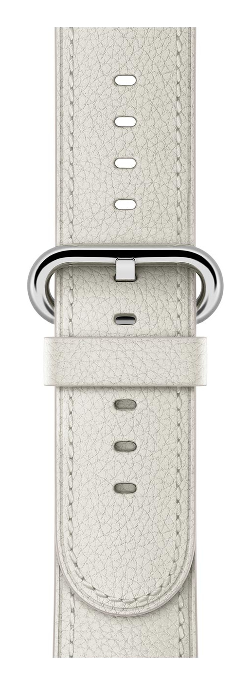 White Classic Buckle