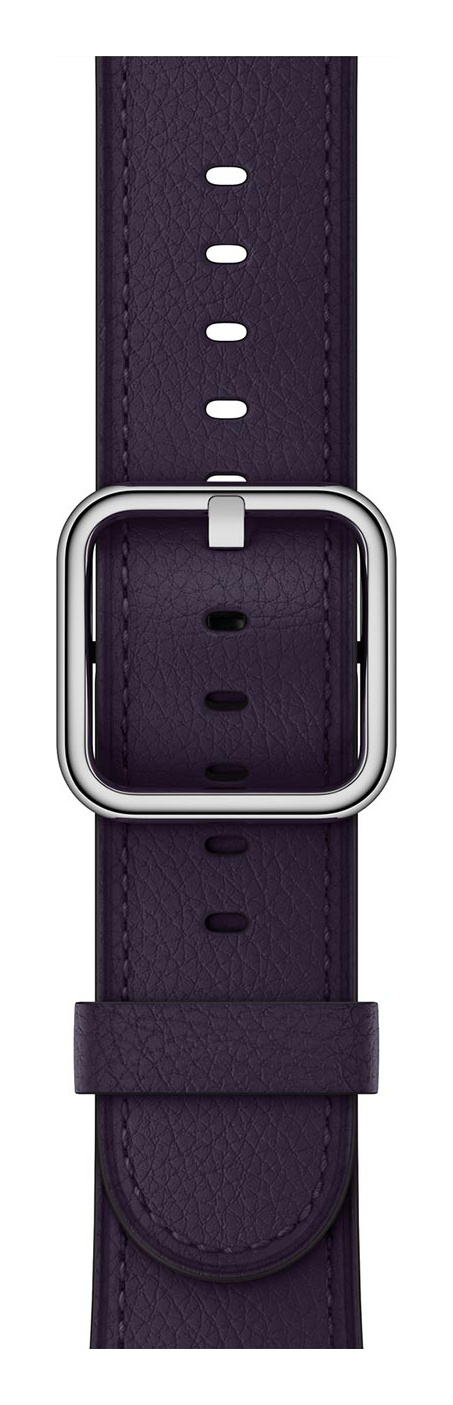 Dark Aubergine Classic Buckle