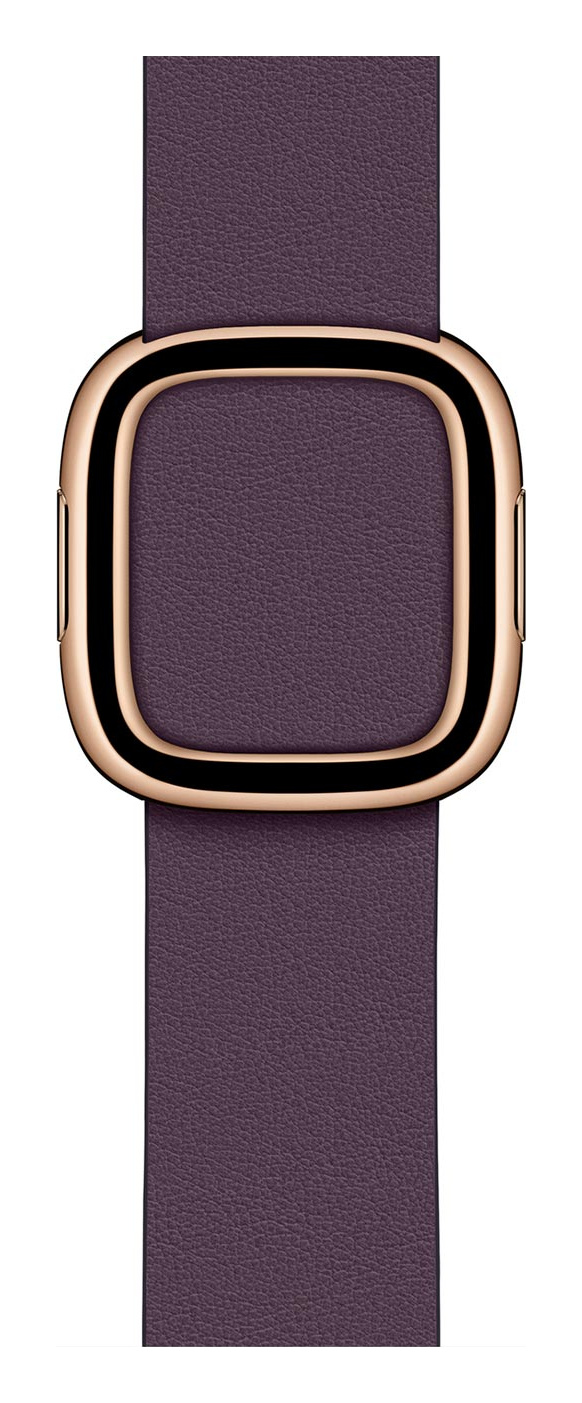 Aubergine Modern Buckle