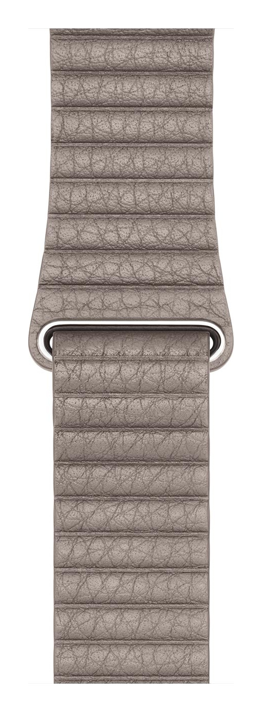 Smoke Gray Leather Loop