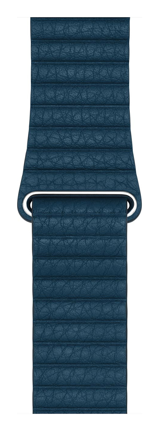 Cosmos Blue Leather Loop