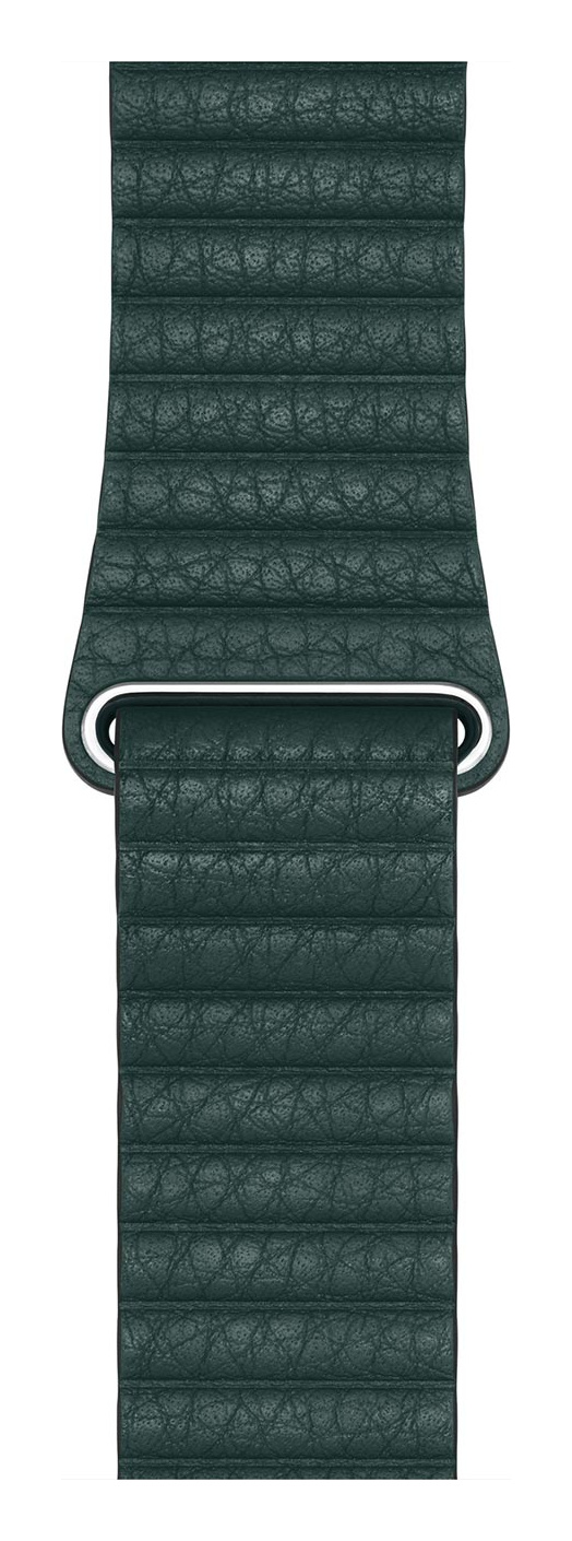 Forest Green Leather Loop
