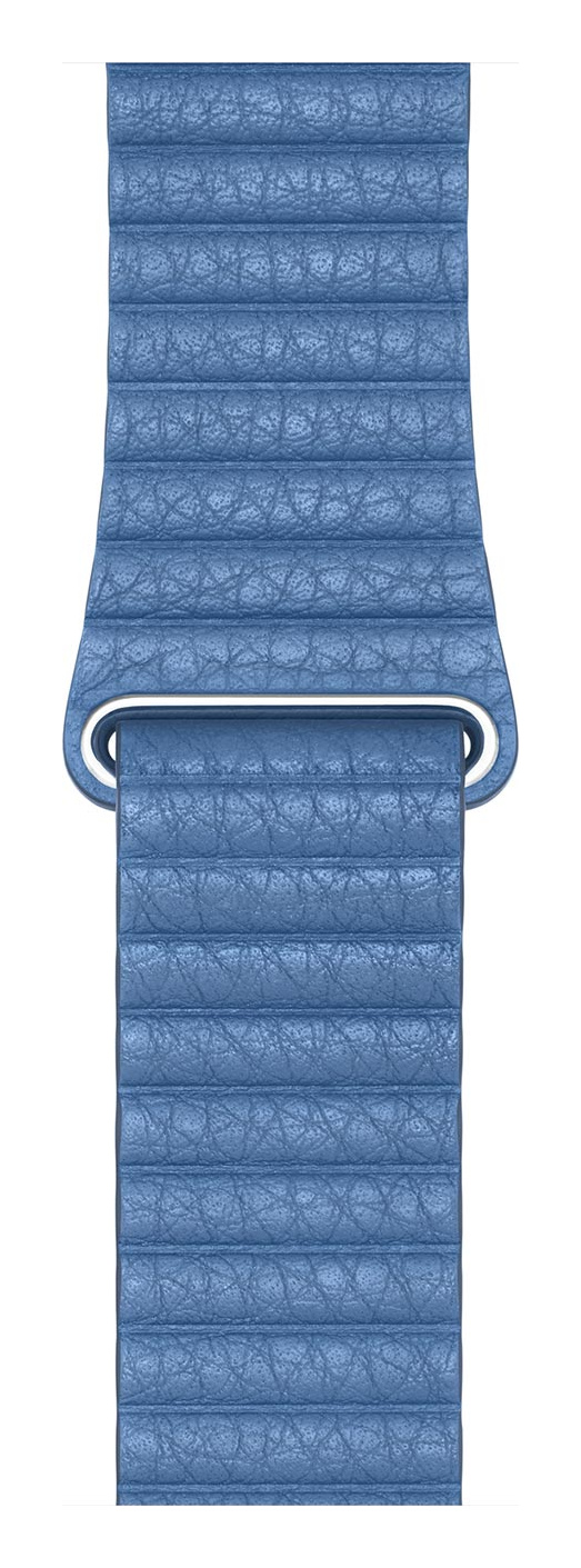 Cornflower Leather Loop