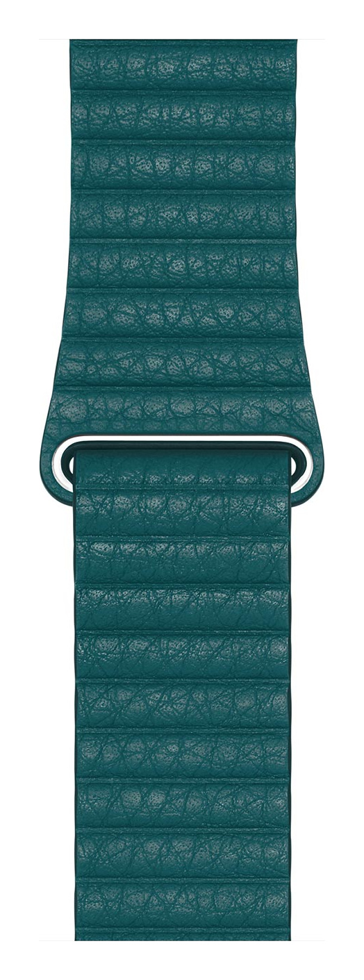 Peacock Leather Loop