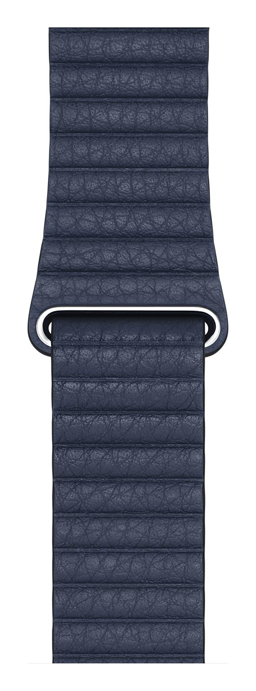 Diver Blue Leather Loop