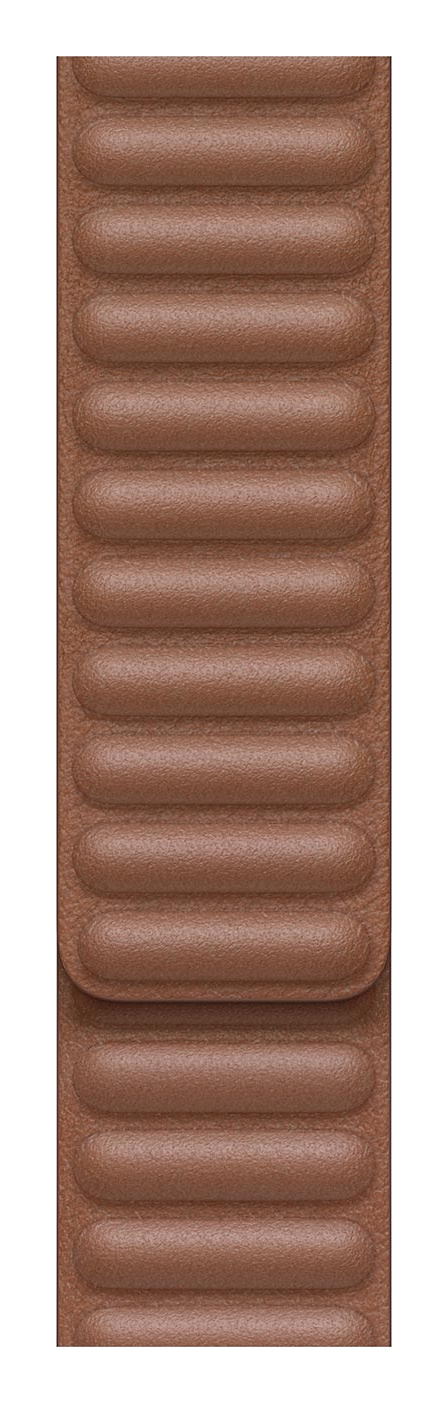 Saddle Brown Leather Link
