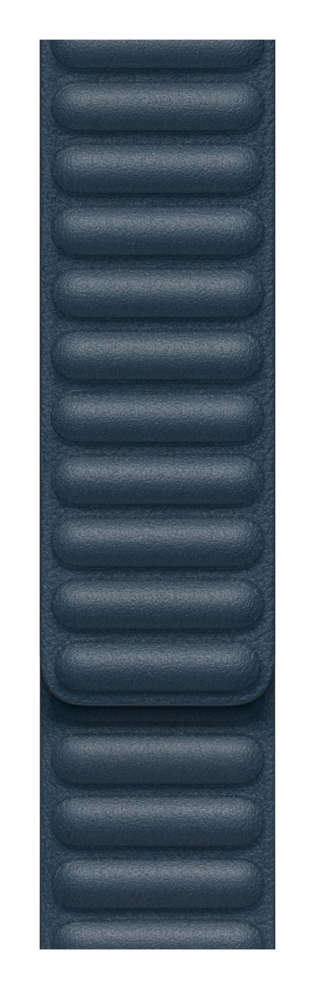 Baltic Blue Leather Link