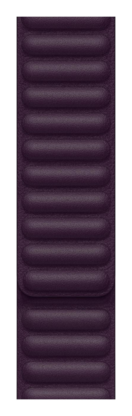 Dark Cherry Leather Link
