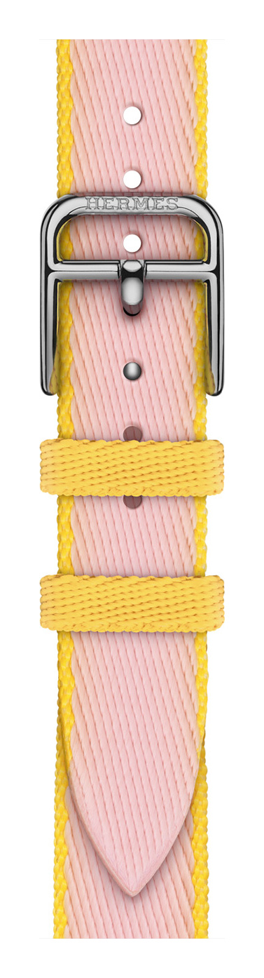 Rose Sakura/Jaune de Naples Hermès Textiles