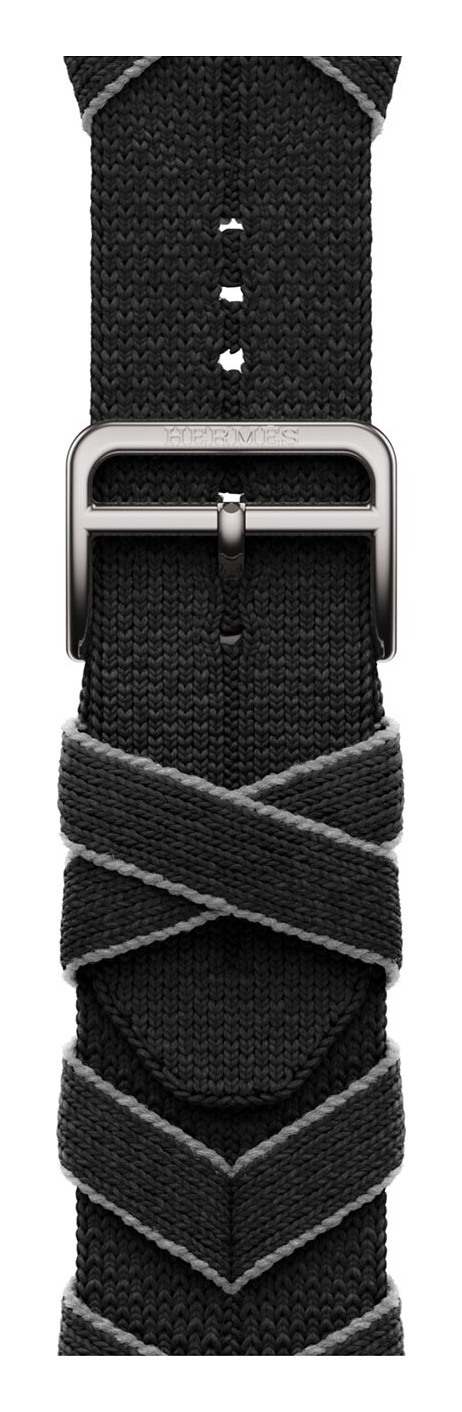 Noir/Gris Hermès Textiles
