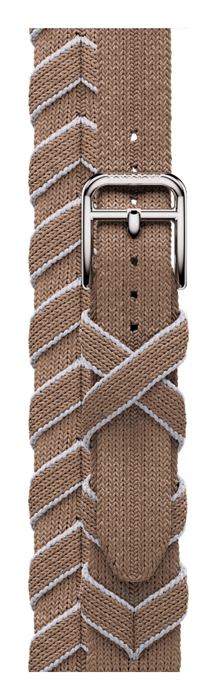 Beige de Weimar/Blanc Hermès Textiles