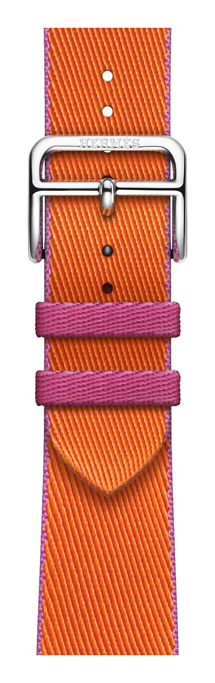 Orange/Rose Mexico Hermès Textiles
