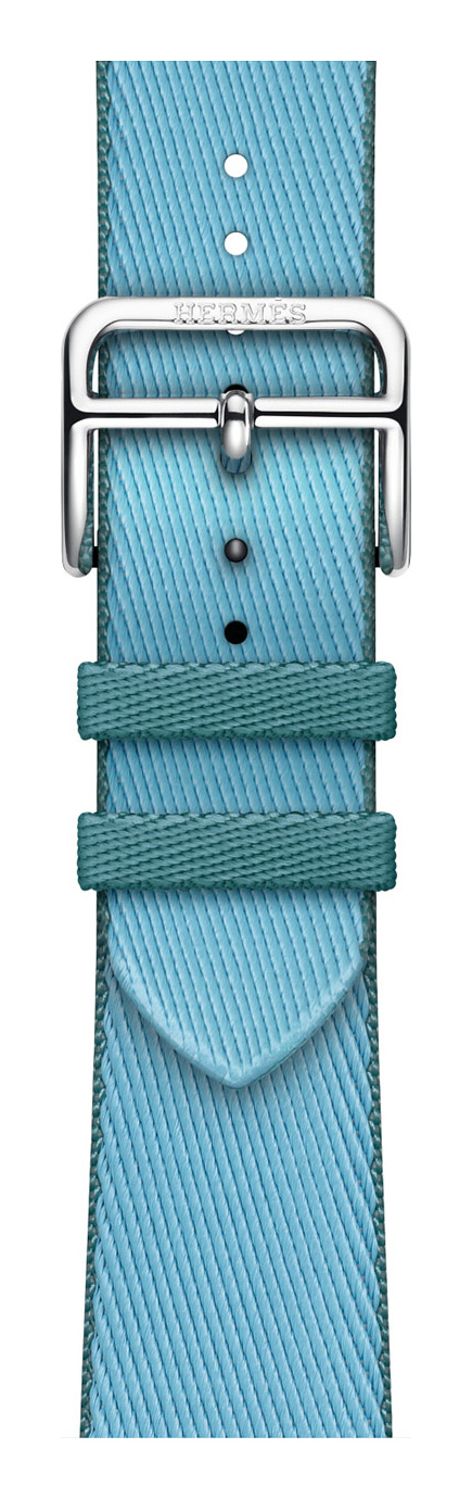 Bleu Céleste/Bleu Jean Hermès Textiles