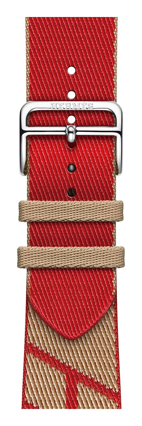Kraft/Rouge de Cœur Hermès Textiles