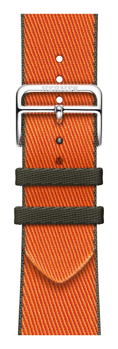 Orange/Kaki Hermès Textiles