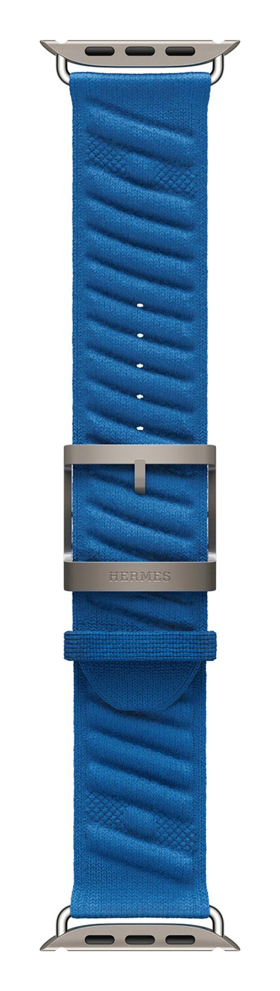 Bleu Hydra Hermès Textiles