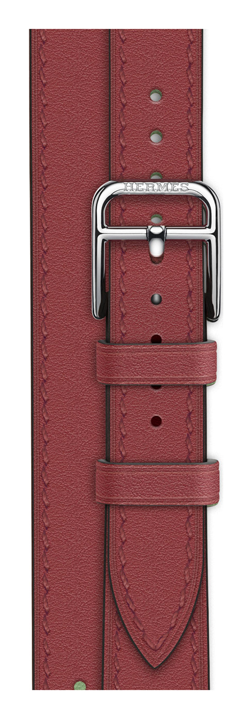 Rouge Grenat Hermès Leather