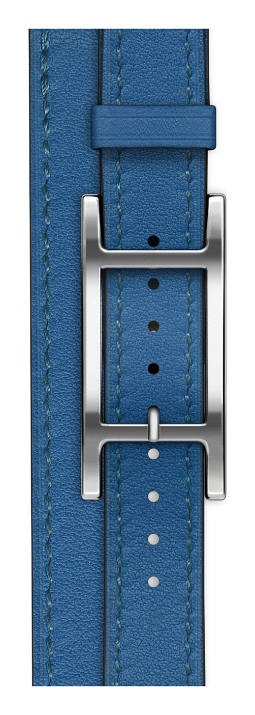 Bleu De France Hermès Leather