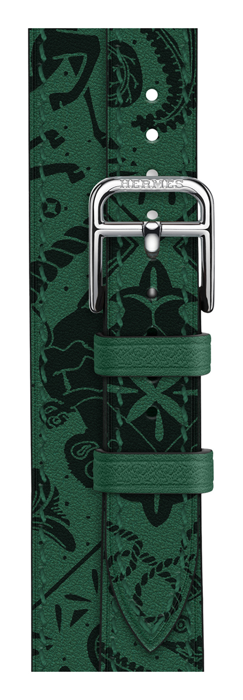 Vert Moyen Hermès Leather
